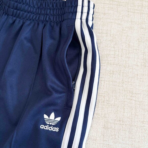 adidas Night Indigo Adicolor Baggy Fit Firebird Track Pants size XS - Picture 13 of 14